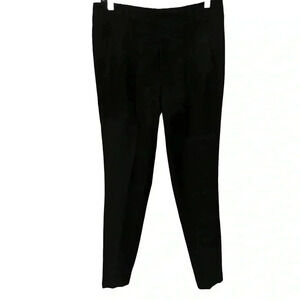 Helmut Lang Black Pleat Front Wool Blend Women’s Pants Lined Size 4 Excellent!